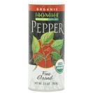 Frontier Herb Fine Grind Pepper (1x2.5 Oz)