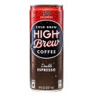 High Brew Coffee Double Espresso (12x8 OZ)