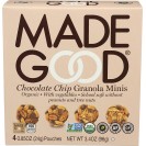 Made Good Granola Minis Chocolate Chip (6x3.4 OZ)