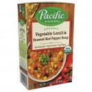 Pacific Natural Foods Veg Lnt/RdPepper Sp (12x17OZ )